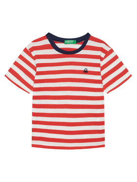 United Colors Of Benetton United Colors Of Benetton T-shirt 3FHXG10HR Crvena Regular Fit