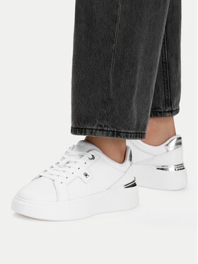 Tommy Hilfiger Tommy Hilfiger Tossud Th Platform Chic Sneaker FW0FW09626 Valge