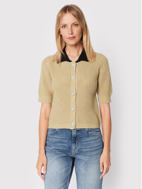 Custommade Custommade Kardiganas Verda 999212318 Smėlio Regular Fit