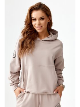 ROUGH RADICAL ROUGH RADICAL Bluza PERY HOODIE Beżowy Regular Fit