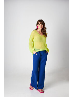 YOU by Tokarska YOU by Tokarska Sweter gili Żółty Regular Fit