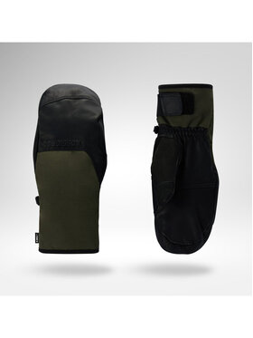 Rossignol Rossignol Rękawice narciarskie Type Mittens R-Shell Dry Zielony ciemny