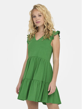 ONLY ONLY Letní šaty May 15226992 Zelená Regular Fit