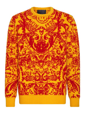 PHILIPP PLEIN PHILIPP PLEIN Longsleeve 2261 Giallo Regular Fit