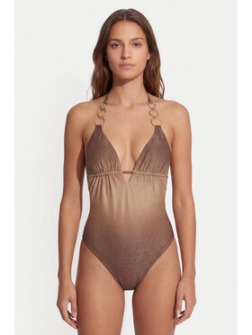 Guess Guess Costume da bagno E6GJ13 KF600 Marrone