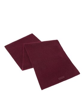 PINKO PINKO Szalik Slovenia sciarpa half english Bordowy