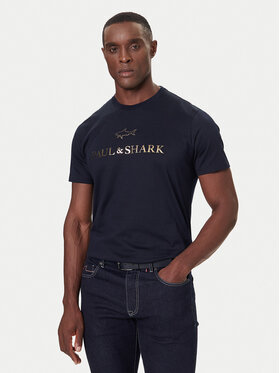 Paul&Shark Paul&Shark T-Shirt 99311007 Dunkelblau Regular Fit