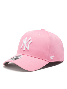 47 Brand 47 Brand Șapcă MLB New York Yankees Raised Basic '47 B-RAC17CTP-RSA Roz