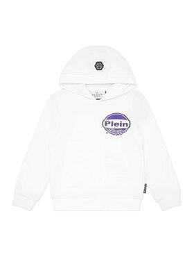 PHILIPP PLEIN PHILIPP PLEIN Bluza 28179 Biały Regular Fit