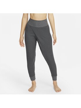 Nike Nike Spodnie dresowe Yoga Luxe Szary Regular Fit