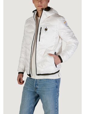 Blauer Blauer Płaszcz WAVE Biały Regular Fit