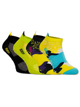 Zooksy Zooksy Zestaw 4 par niskich skarpet unisex Skoksy Kolorowy