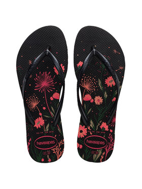 Havaianas Havaianas Japonki HAVAIANAS Infradito Donna hav. Slim Organic 4132823.1191 Nero Czarny