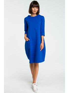 BeWear BeWear Vestito da giorno B083 Blu Baggy Fit