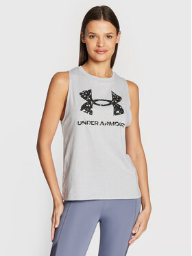 Under Armour Under Armour Top Sportstyle Graphic 1356297 Grau Regular Fit