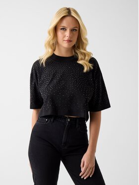 Guess Guess T-Shirt 182455 Černá Classic Fit