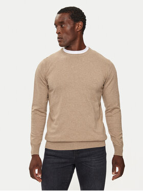 INDICODE INDICODE Πουλόβερ Wildman 35-697 Μπεζ Regular Fit