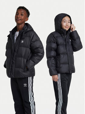 adidas adidas Vatovaná bunda adicolor IY7498 Čierna Regular Fit