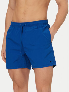 Tommy Hilfiger Tommy Hilfiger Plavecké šortky UM0UM03477 Modrá Regular Fit