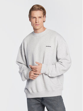 Woodbird Woodbird Bluză Cope Base 2246-602 Gri Boxy Fit