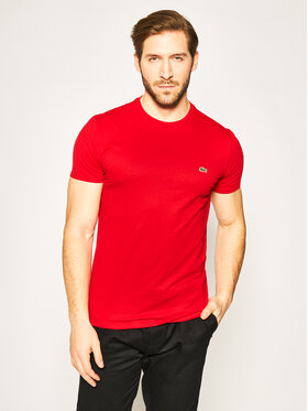 Lacoste Lacoste T-Shirt TH6709 Rot Regular Fit