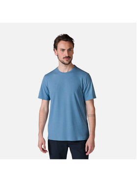 Rossignol Rossignol T-Shirt Plain Tee Niebieski Regular Fit