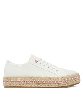 DeeZee DeeZee Espadrile ZYKS306 Alb