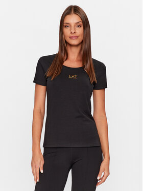 EA7 Emporio Armani EA7 Emporio Armani T-Shirt 6RTT23 TJDZZ 0200 Černá Regular Fit