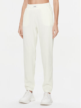 Guess Guess Долнище анцуг Aislin V4RB01 KC2T0 Бял Regular Fit