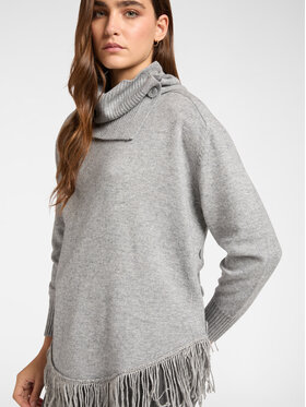 Elena Mirò Elena Mirò Sweter M470Z000603N003 Szary A-Line Fit