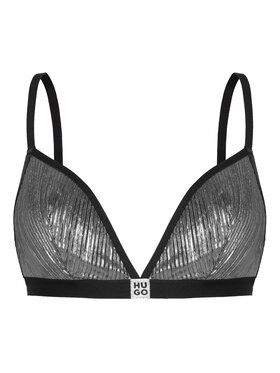 HUGO HUGO Bralette-BH Plisse 50549909 Silberfarben