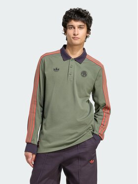 adidas adidas Polo 156415 Zielony Regular Fit