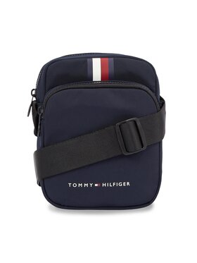 Tommy Hilfiger Tommy Hilfiger Мъжка чантичка Th Skyline Stripe Mini Reporter AM0AM12091 Тъмносин