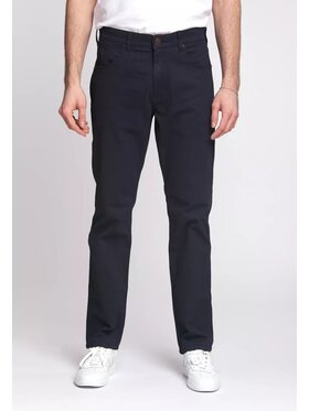 Wrangler Wrangler Spodnie materiałowe GREENSBORO Niebieski Straight Fit