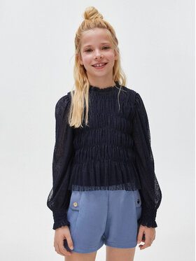 Mayoral Mayoral Bluse 7.176 Dunkelblau Regular Fit