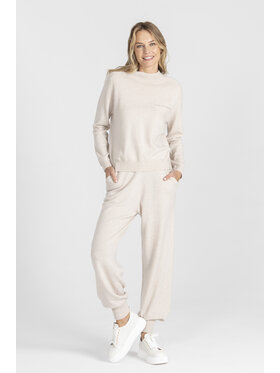 Deni Cler Milano Deni Cler Milano Sweter T-DC-S457-E5-90-12-1 Écru Regular Fit