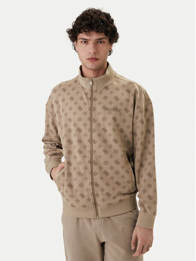 Guess Guess Džemperis Z6GQ07 K2849 Smėlio Relaxed Fit
