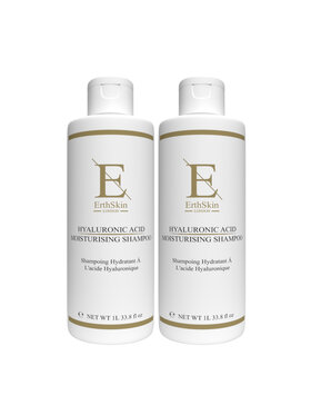 Erthskin London Erthskin London 2x Szampon nawilżający z kwasem hialuronowym Szampon do włosów