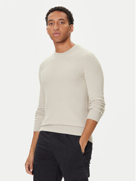 BOSS BOSS Sweter Klapok 50548673 Beżowy Regular Fit