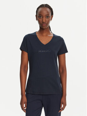Liu Jo Sport Liu Jo Sport T-shirt TA5179 J6040 Tamnoplava Regular Fit