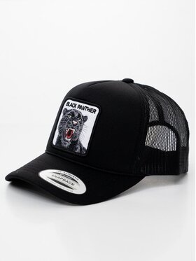 MyStars MyStars Czapka z daszkiem Czapka Z Daszkiem Trucker Czarna z Czarną Panterą MyStars Black Panther uni Czarny