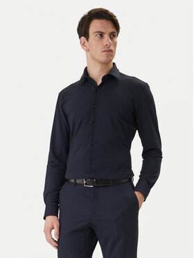 BOSS BOSS Košile P-Hank 50555767 Tmavomodrá Slim Fit