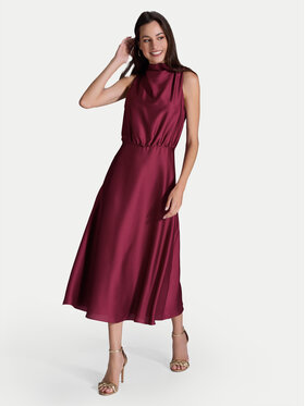 Swing Swing Rochie cocktail 5AI13700 Vișiniu Regular Fit