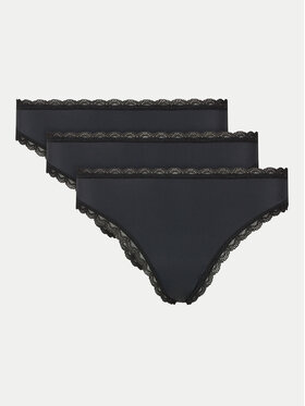 Guess Guess Set 3 perechi de chiloți de damă clasici O4YG03 KBS50 Negru