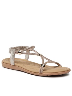 Clara Barson Clara Barson Sandalen WP01-1605-06 Goldfarben