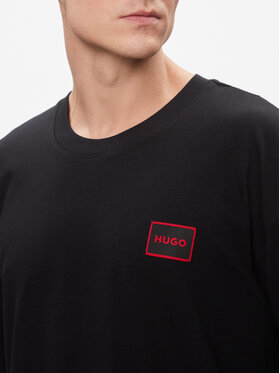 Hugo Pidžama Acid Logo 50510471 Crna Relaxed Fit