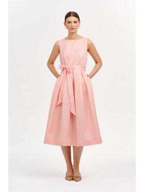 CASTELLANI CASTELLANI Sukienka codzienna Sukienka Emilie Różowy Regular Fit