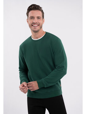 Volcano Volcano Bluza B-ANDY Zielony Regular Fit