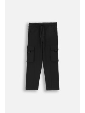 Coccodrillo Coccodrillo Spodnie dresowe ZC4120103FBK-021 Czarny Regular Fit