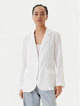 United Colors Of Benetton United Colors Of Benetton Σακάκι 2AGHDW00R Λευκό Regular Fit